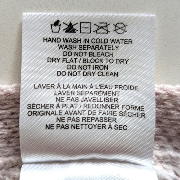 Lole Inverness Light Lilac Knit Mock Neck Poncho, One Size Fits All - Picture 6 of 8